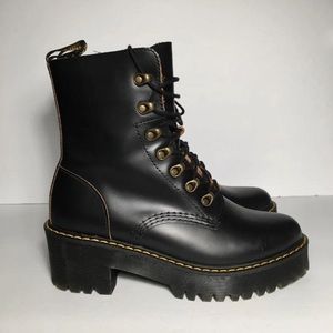 Dr. Martens Leona Boots in Black